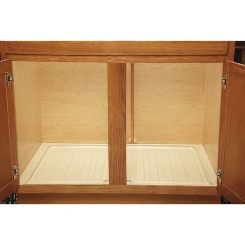 Rev-A-Shelf Polymer Trim to Fit Vanity Sink Base Cabinet Drip Tray