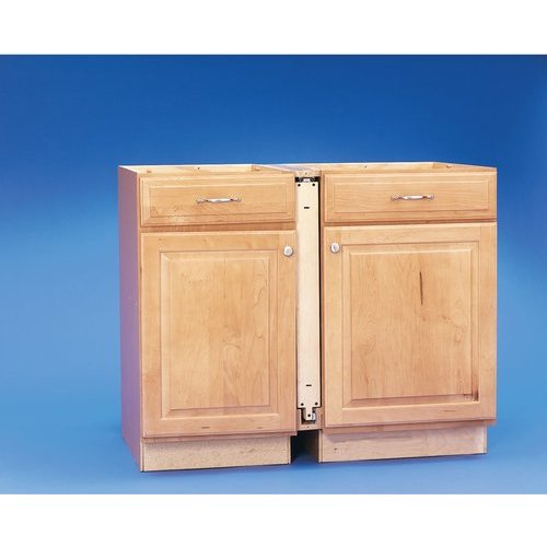 Maple Rev-A-Shelf 432-BF-3C 3-Inch Cabinet Base Filler Pullout Organizer Rack