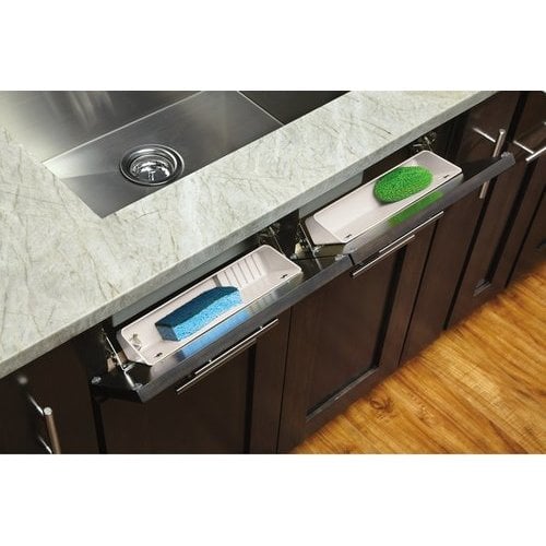 And Accessory Sink Trays With Hinges, Kitchen Cabinet Sink Tray