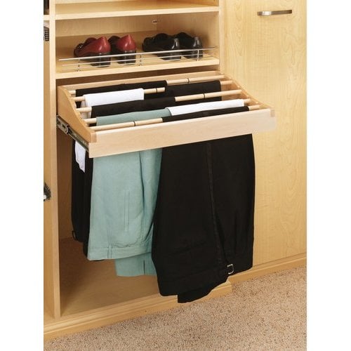 Rev-A-Shelf Clearance Sale, 24 Inch Pants Rack Organizer, Natural