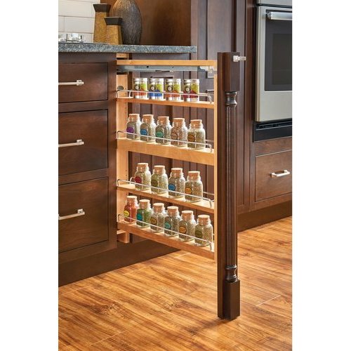 Details about   Kitchen Base Cabinet Rollout Chrome Shelves For 6 Inch Opening 5" Soft Close 