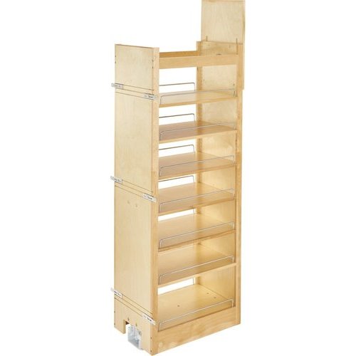 Wood Pantry With Slide 448 Tp58, Adjustable Sliding Cabinet Shelves