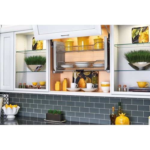 36 Pull Down Shlf Chrome 5pd 36crn Cabinetparts Com 36 Pull Down Shlf Chrome 5pd 36crn, Pull Down Kitchen Cabinet Shelf Mechanism