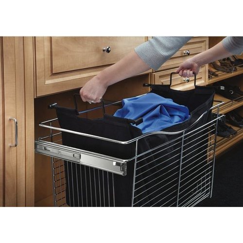 RevAShelf 24 Inch Width 20 Inch Depth Black Hamper Bag Insert CHBI