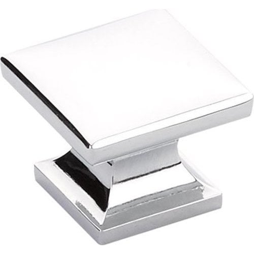 Schaub and Company 21926, Northport 13/8 Inch Diameter Square Polished Chrome Knob