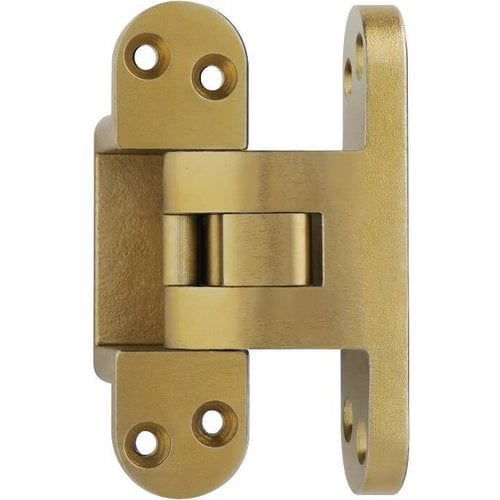 Soss 518US4, 518 WrapAround Invisible Hinge, Satin Brass