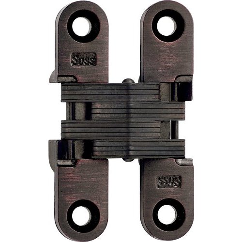 Soss 204CUS10BL, 204 Invisible Hinge Oil Rubbed Bronze