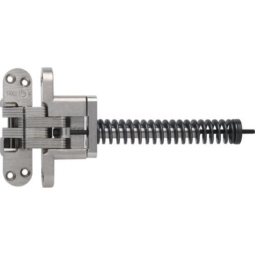 SOSS 418 Invisible Hinge Alloy Steel Satin Nickel