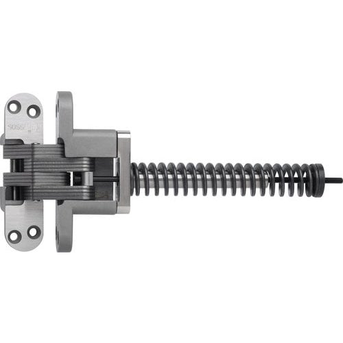 SOSS 418 Invisible Hinge Satin Stainless Steel