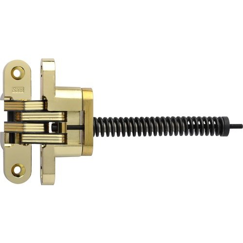 Soss 216ICUS3, #216 Invisible Spring Closer Hinge Polished Brass ...