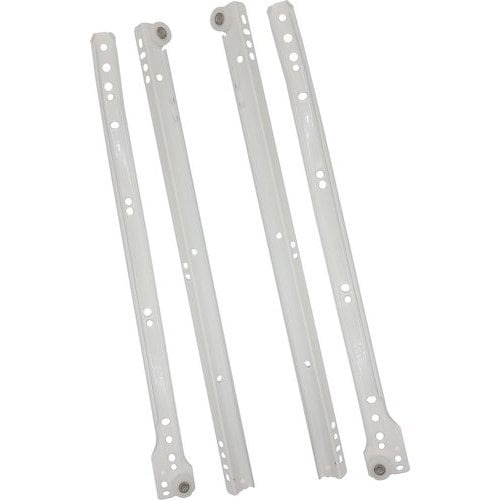 22 in. Blum Euro Slide White Drawer Slide 22 in. Blum Euro Slide White Drawer Slide