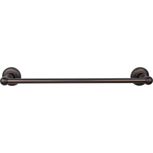 Top Knobs ED6ORBD, 18 Inch Center to Center Edwardian Single Towel Bar