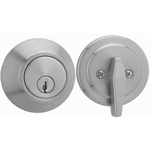Weslock 00271NNFR22, Single Cylinder Deadbolt with Adjustable Latch