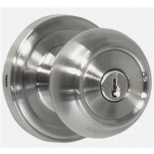 Weslock 00640ZNZNSL23, Savannah Entry Lock with Adjustable Latch and
