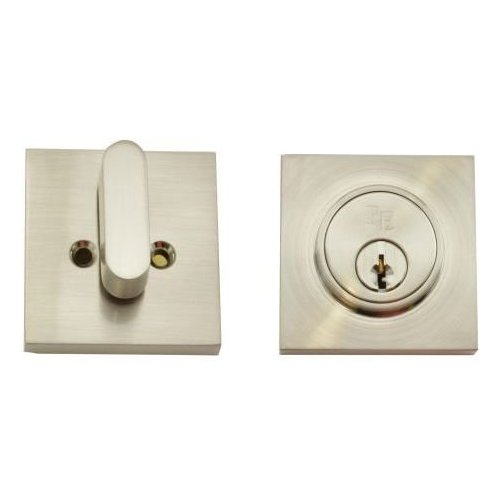 Weslock 00771NNFR22, Square Single Cylinder Deadbolt with Adjustable