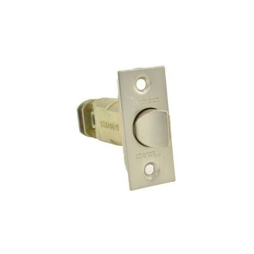 Weslock 12721XDSL, Dual Option Adjustable Dead Latch, Satin Chrome