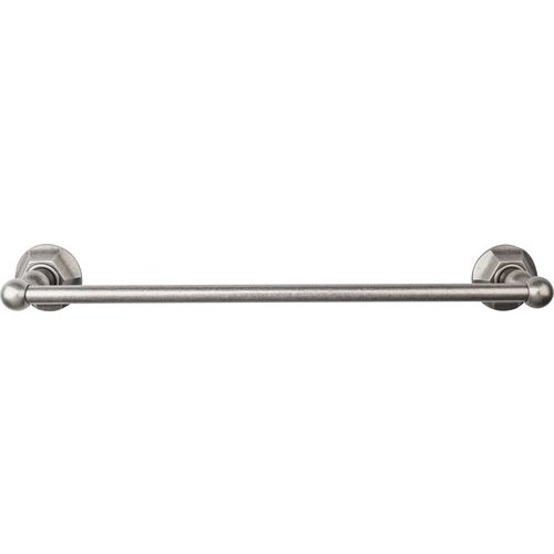 Top Knobs ED6APB, 18 Inch Center to Center Edwardian Single Towel Bar